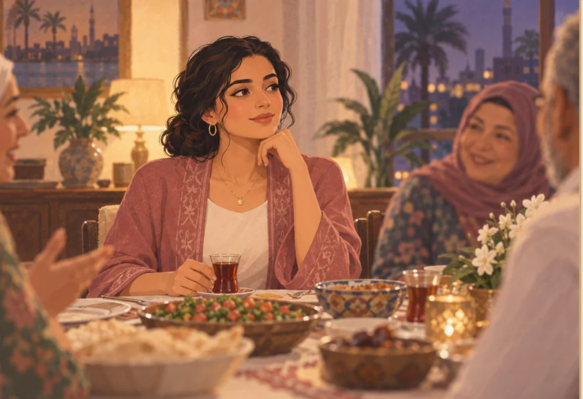 صفحة من فصل البيت والعائلة